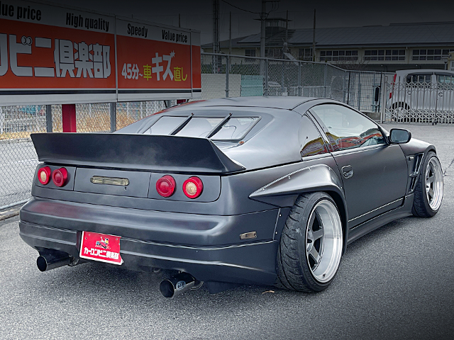 Rear exterior of WIDEBODY CZ32 FAIRLADY Z.