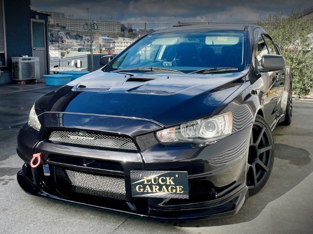 Front exterior of CZ4A LANCER EVOLUTION X GSR.