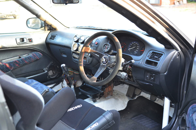 Interior of EK4 HONDA CIVIC.