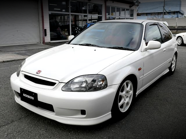 Front exterior of EK9 HONDA CIVIC TYPE-R.
