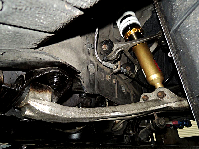 Coilover of FD3S MAZDA RX-7.