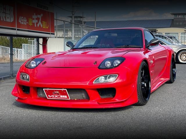 Front exterior of VERTEX WIDEBODY FD3S RX-7.