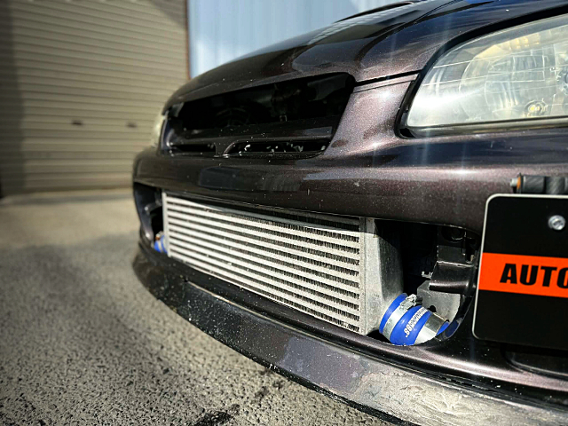 Front mount intercooler installed EP91 STARLET GLANZA V.