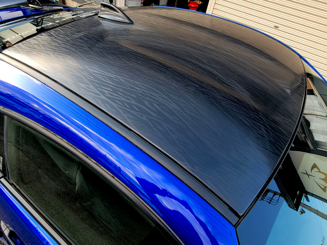 Custom paint roof of HKS WIDEBODY ZN8 TOYOTA GR86 RZ.