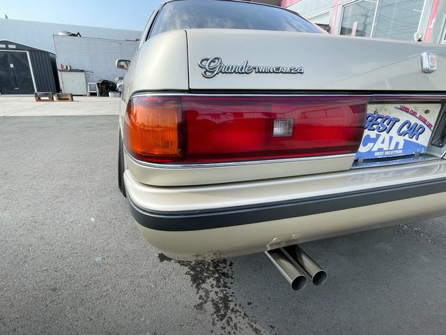 Rear exhaust muffler of GX81 MARK II GRANDE.