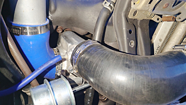 TF035 TURBOCHARGER on K6A TWIN CAM.