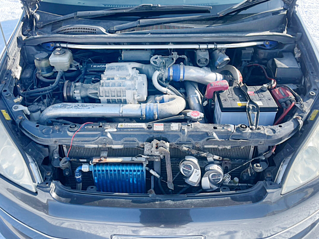 2AZ-FE 2.4L With BLITZ SUPERCHARGER.