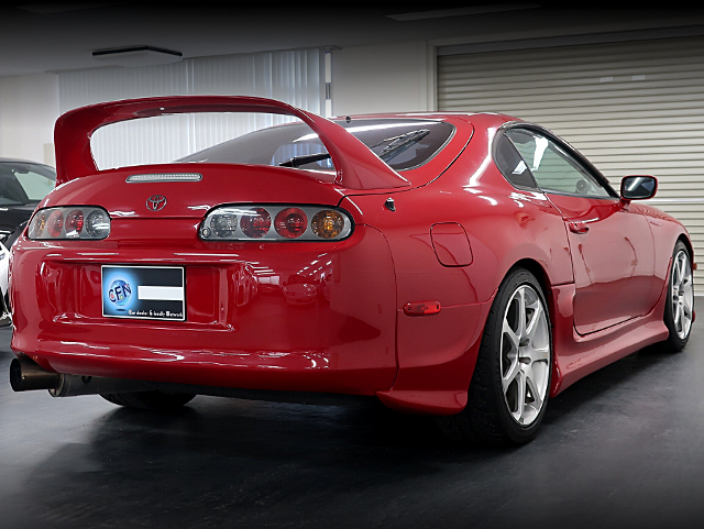 Rear exterior of JZA80 SUPRA RZ-S.