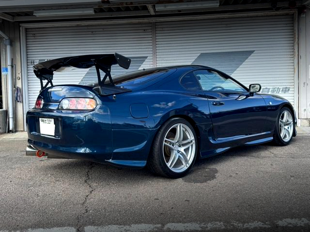 Rear exterior of JZA80 SUPRA RZ.