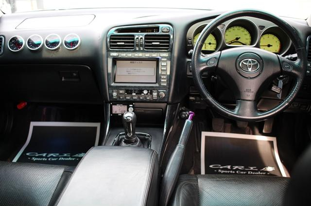 5MT CONVERSION interior of JZS161 ARISTO.