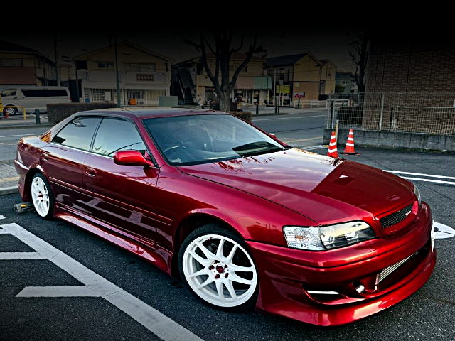 Front exterior of JZX100 CHASER TOURER-V.
