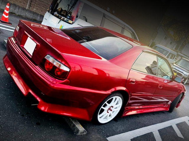Rear exterior of JZX100 CHASER TOURER-V.
