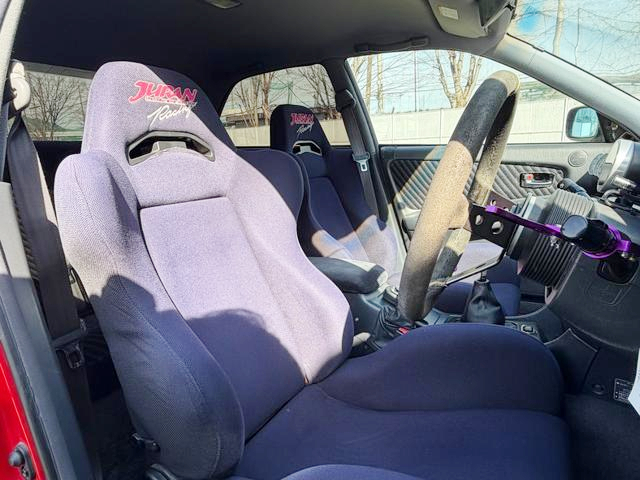 Interior seats of WIDEBODY JZX100 CHASER TOURER-V.