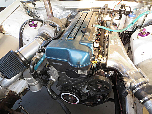 2JZ 3.4L Stroker and SINGLE TURBO.