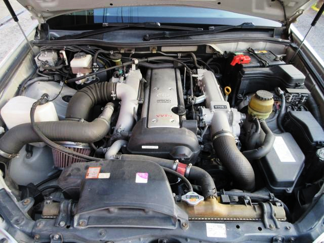VVTi 1JZ-GTE turbo engine.