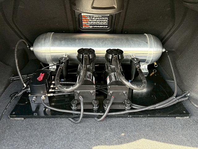 Aftermarket Air suspension.