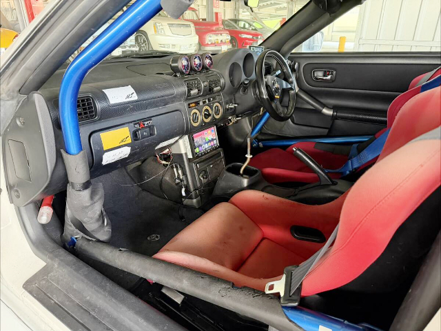 Roll cage installed ZZW30 TOYOTA MR-S.