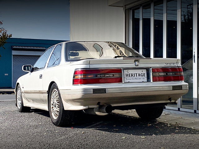 Rear exterior of MZ20 SOARER 3.0GT LIMITED.