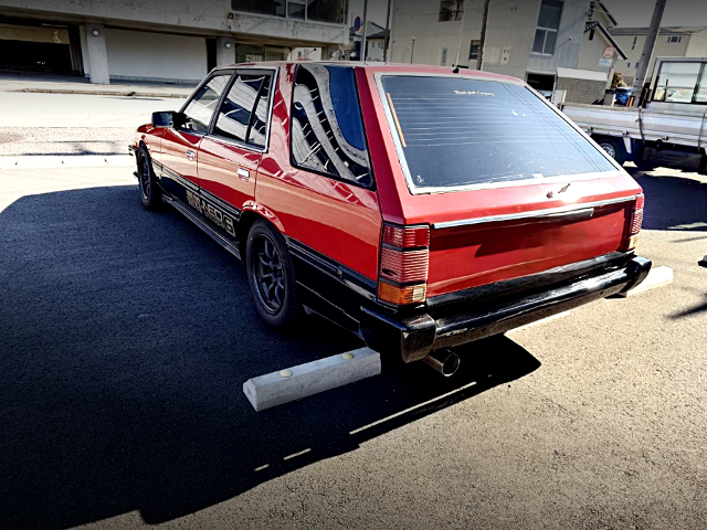 Rear Exterior of R30 SKYLINE WAGON.