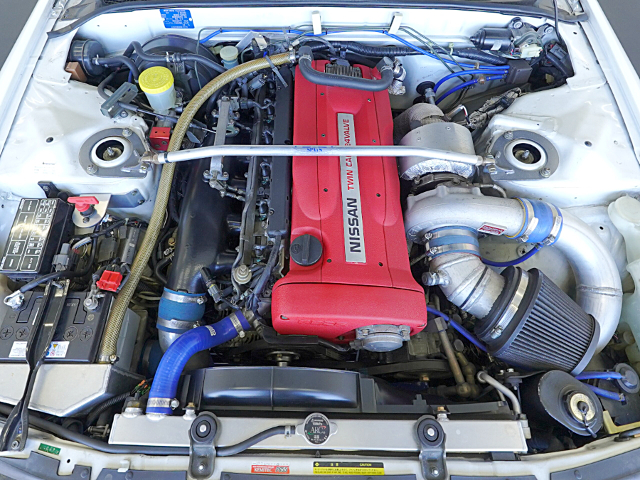 RB26 With HKS T51R SINGLE TURBO.