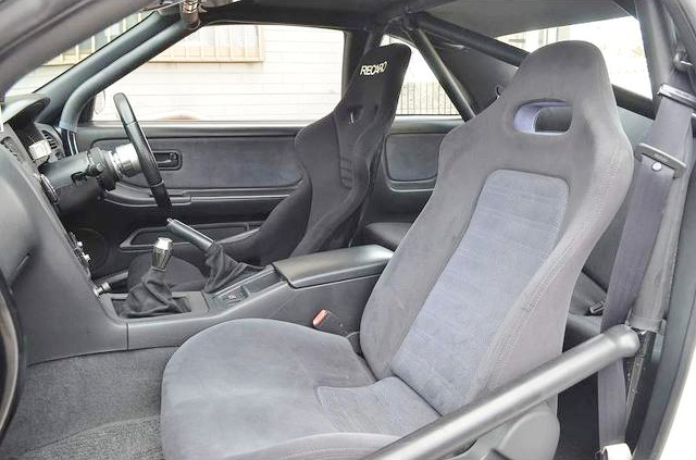 Interior of R33 SKYLINE GT-R.