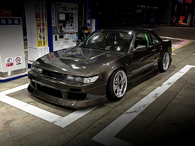 Front exterior of S13 NISSAN SILVIA.