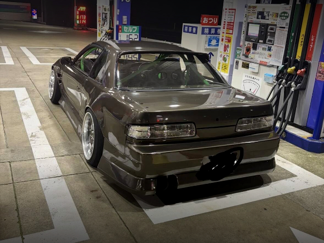 Rear exterior of S13 NISSAN SILVIA.