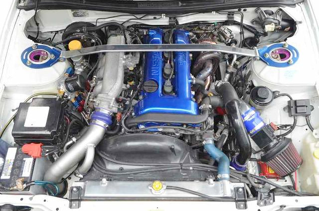 SR20DET turbo engine With TRUIST T517Z turbo.