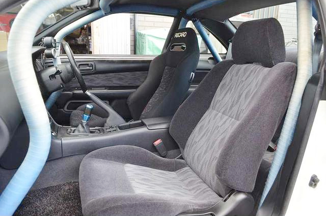 Interior of S14 NISSAN SILVIA K'S.