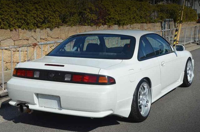 Rear exterior of S14 NISSAN SILVIA K'S.