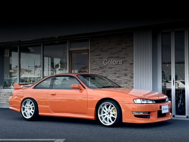 Front exterior of S14 SILVIA K's AERO SE.