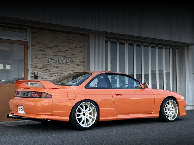 Rear exterior of S14 SILVIA K's AERO SE.