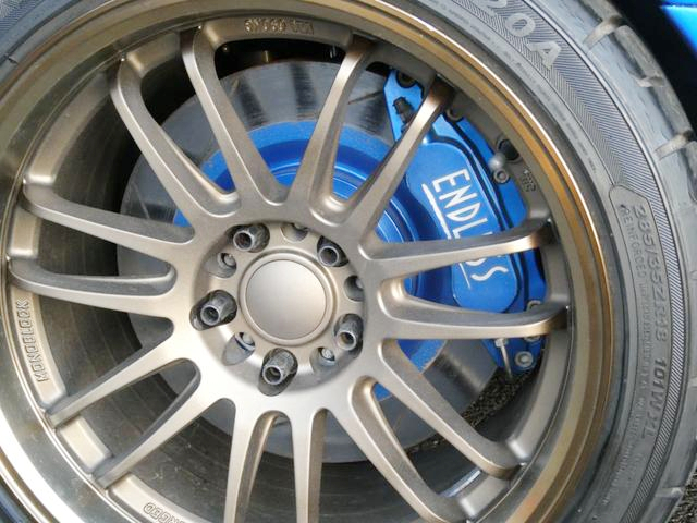 ENDLESS Rear caliper.