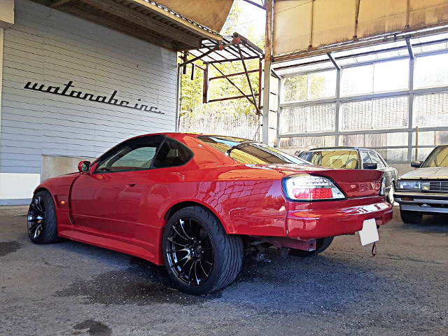 Rear exterior of VERTEX WIDEBODY S15 SILVIA SPEC-R.