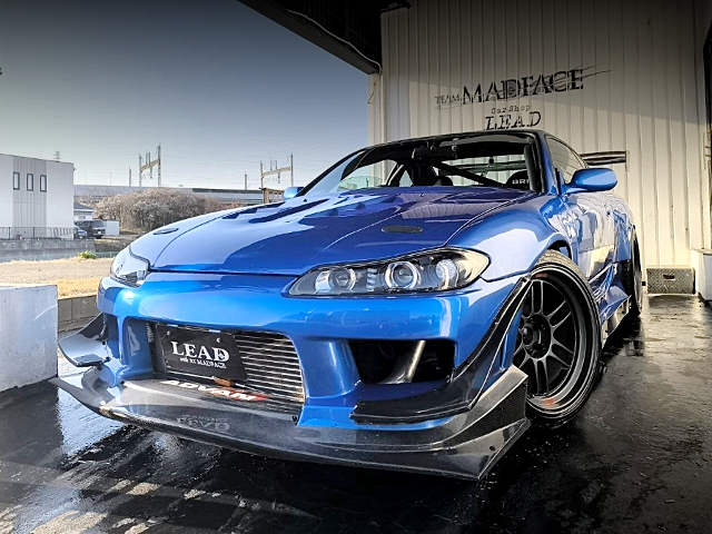 Front exterior of ORIGIN WIDEBODY S15 SILVIA.