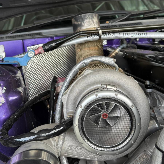Precision turbocharger on 2JZ.