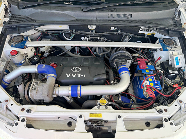 1NZ-FE With HKS SUPERCHARGER.