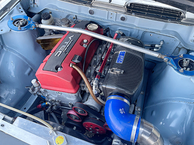 F20C 2.0L VTEC With TODA 4-THROTTLE BODY.