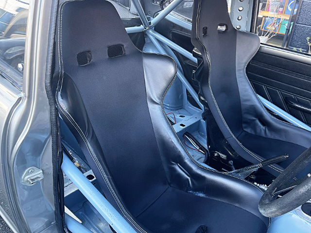 Interior seats of TE27 COROLLA LEVIN.