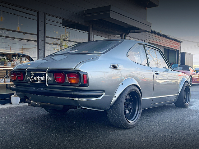Rear exterior of TE27 COROLLA LEVIN.