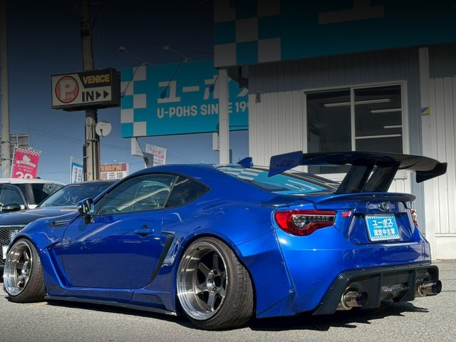 Rear exterior of RALLYBACKER WIDEBODY ZC6 SUBARU BRZ S.