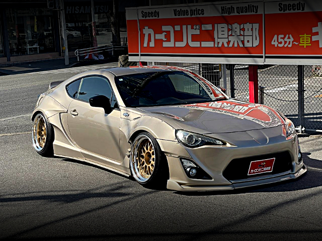 Front exterior of WIDEBODY ZN6 TOYOTA 86 G.