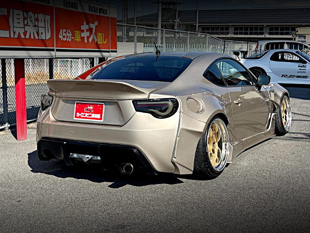 Rear exterior of WIDEBODY ZN6 TOYOTA 86 G.