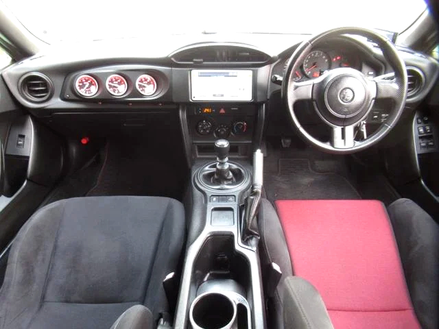 Interior of Rocket Bunny WIDEBODY ZN6 TOYOTA 86 G.