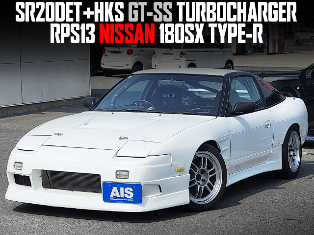 SR20DET With HKS GT-SS TURBOCHARGER in the RPS13 NISSAN 180SX TYPE-R.