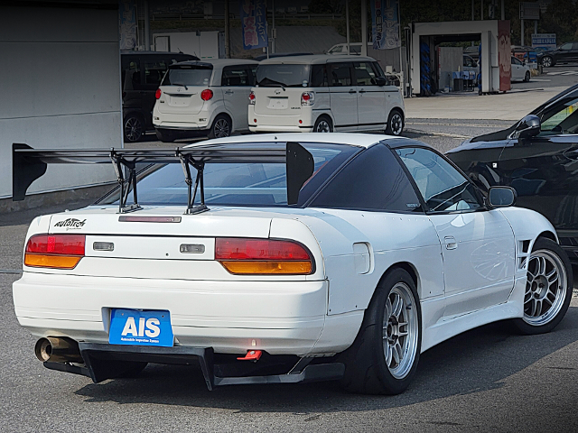 Rear exterior of RPS13 NISSAN 180SX TYPE-R.