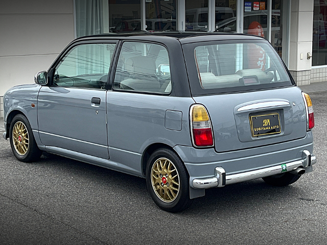 Rear exterior of GINO style 5th Gen MIRA.