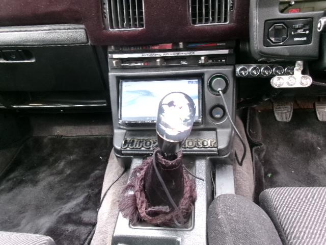 Manual shift knob of JDM WORKS WIDEBODY A60 CELICA XX GT.