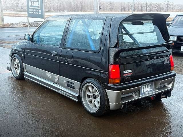 Rear exterior of CR22 ALTO WORKS TURBO i.e.