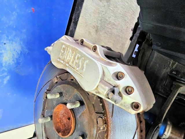 ENDLESS brake caliper Upgrade.